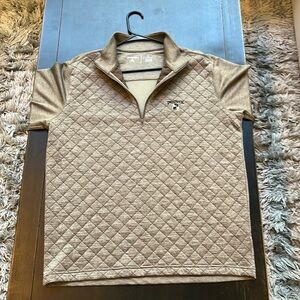Prestwick golf club quarter zip. size Large.